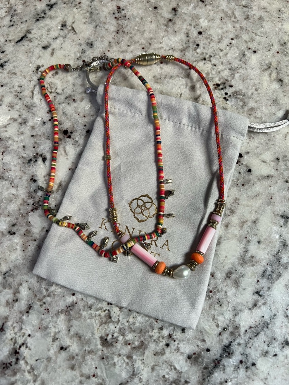 Kendra Scott Set of two Beaded Necklaces